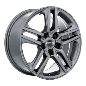 RTX Wheels – Kita – Gunmetal – 17″x8″ 45mm – All weather Wheels – 507415